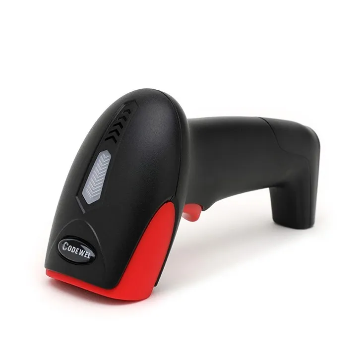Codewel 1D Laser USB Barcode Scanner With Stand CW10